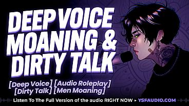 Deep Voice Moaning amp Whimpering Audio Vocal