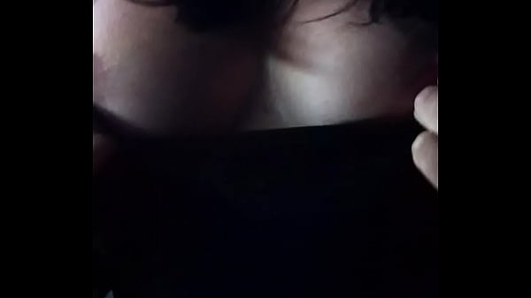 slut plays with her nice tits