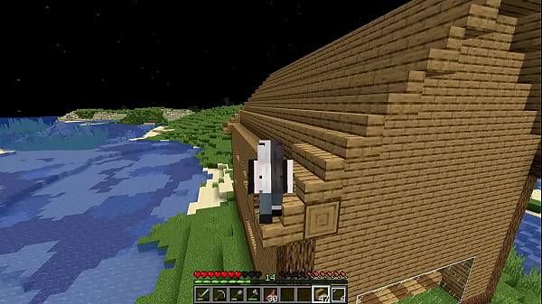 Minecraft lets play episode 2 Building a house