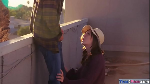 Brunette babe fucked by her step brother