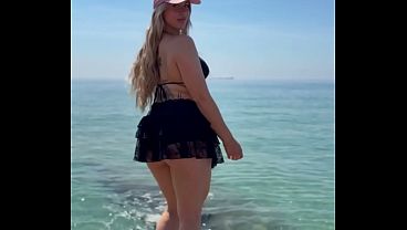 rubia bailando para titporn