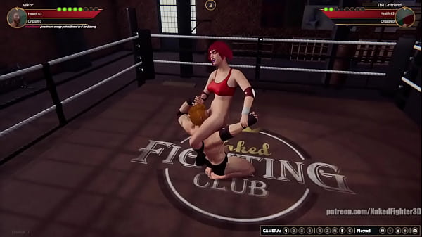 Vilkor VS The Girlfriend Naked Fighter 3D
