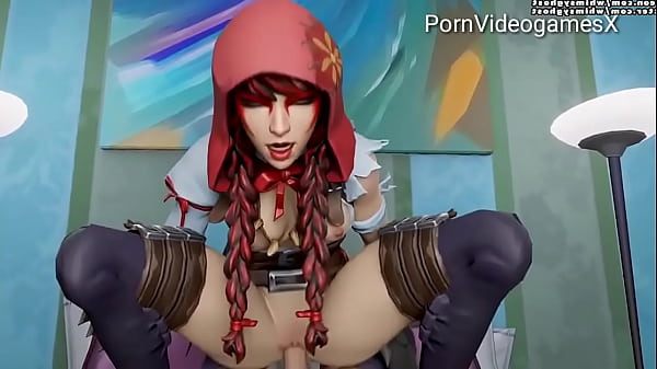 Caperucita roja se folla al lentildeador  Fortnite Porn