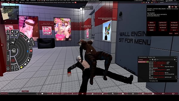 Second Life Dark Elf 2
