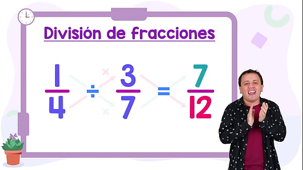 Divisioacuten de fracciones