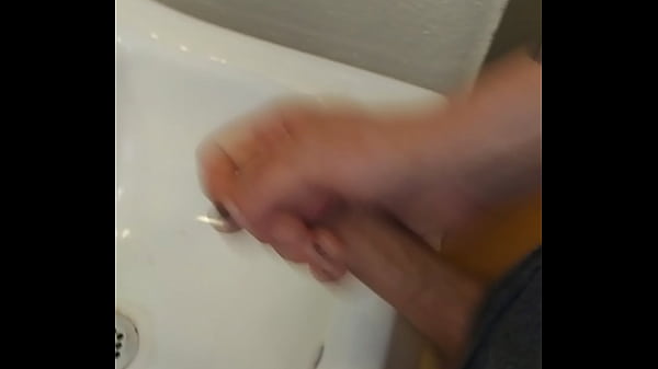 Wackin039 off in public restroom
