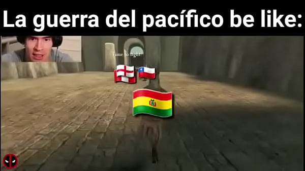 La guerra del pacifico be like