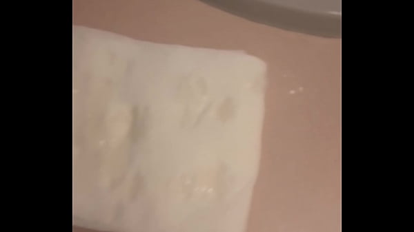 Cum on the counter
