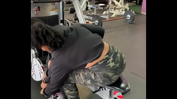 Booty in the gym