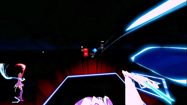 I play beat saber