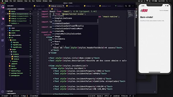 EP4  Desenvolvendo o app mobile  Semana OmniStack 110