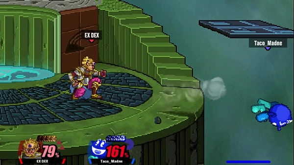 Peleando contra Taco Madness SSF2