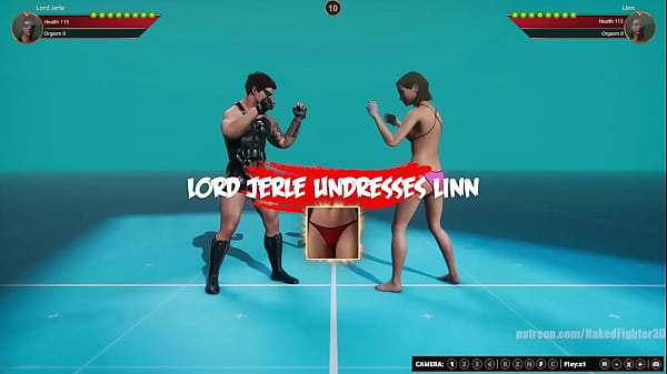 Lord Jerle VS Linn Naked Fighter 3D