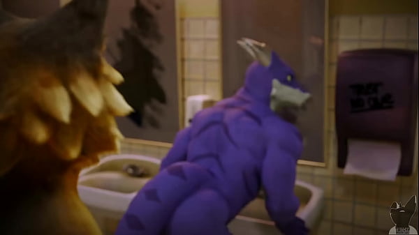 Uma trasa amigavel no banheiro twitchyanimation