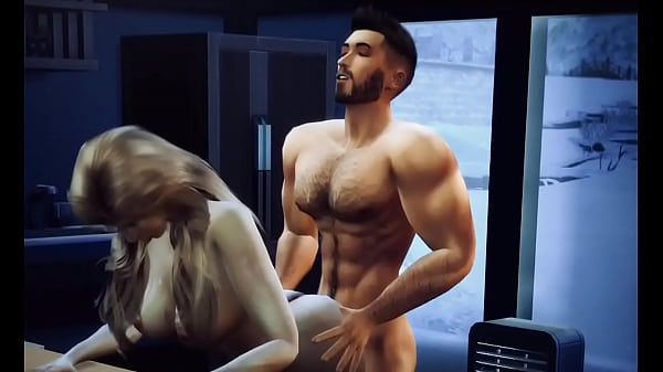 Sims 4 Hunk Fuck Climax and Cum Inside