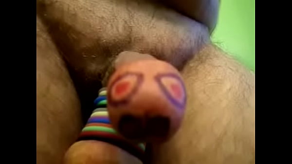 jackmeoffnow dick art   face on big cock head rings on balls    8 19 14 8907 