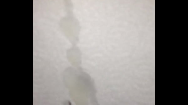 Cum shot into tissue