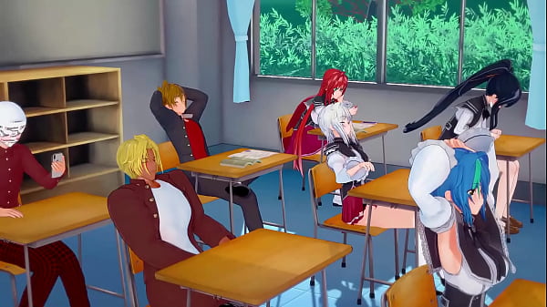 HS DXD NTR Madness   4   Coming inside Rias  Akeno ask for more       Full 1hr Movie on Sheer and PTRN  Fantasyking3