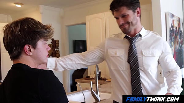 FamilyTwink   Muscled Stepdad Crushes her Twink Stepson