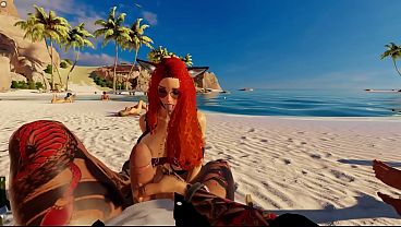 3dxchat   LoliVix   93   Joven zorrita juguetona buscando diversi oacute n en la playa  editado sin la primera mitad del video 