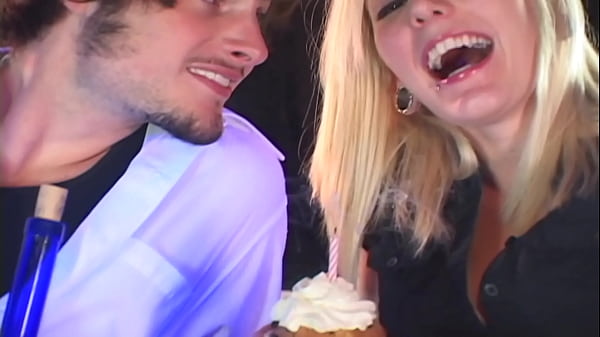 Birthday Blow   Hot Blonde Gets Fucked And Facialled On Her Birthday
