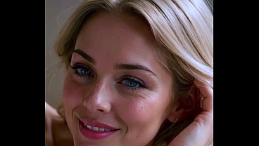 3D AI HQ Blonde Big tits Breast Expansion Lactating Breast Milk Cowgirl POV Breast Sucking  wSound added Pt 3