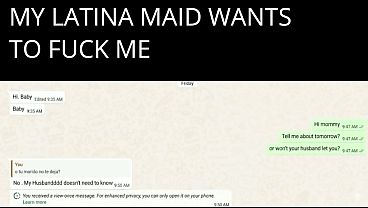 La sirvienta venezolana madura no est aacute  satisfecha con su esposo y me busca