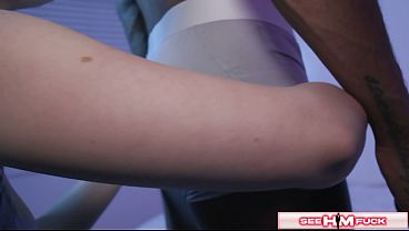 Zaddy2x On His Knees While Blake Blossom  039 s Mouth Full Of Cum Rims Him 