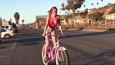 Watch this spoiled OC cutie fuck the biggest dick of her life before she legit gets   