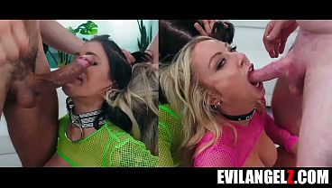 Two MILF Queens Sloppy Blowjobs  CUM Load Sharing Jesse Pony  Sadie Summers  Michael Fly  Jonni Darkko