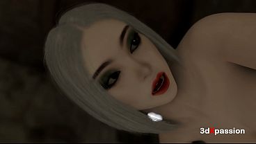 Sexy busty blonde Knows His Footsteps Before He Opens The Door   deepthroat  reverse cowgirl  cumshots